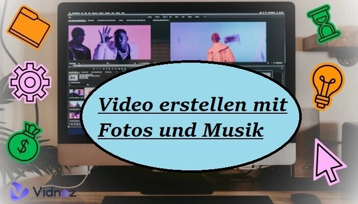 Mithilfe von KI Video mit Fotos und Musik erstellen  | Schritt für Schritt Anleitung online kostenlos
